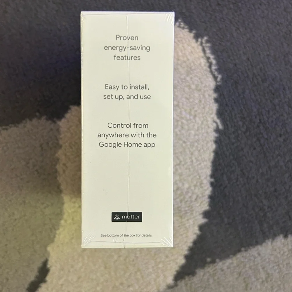 Google Smart Thermostat Device with Energy-Saving Features